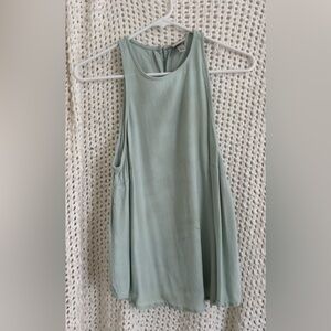 a new day Light Sage Green Swing Tank Top